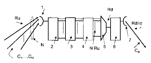 A single figure which represents the drawing illustrating the invention.